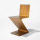 Zig Zag chair by Gerrit Rietveld, 1932/c.1960